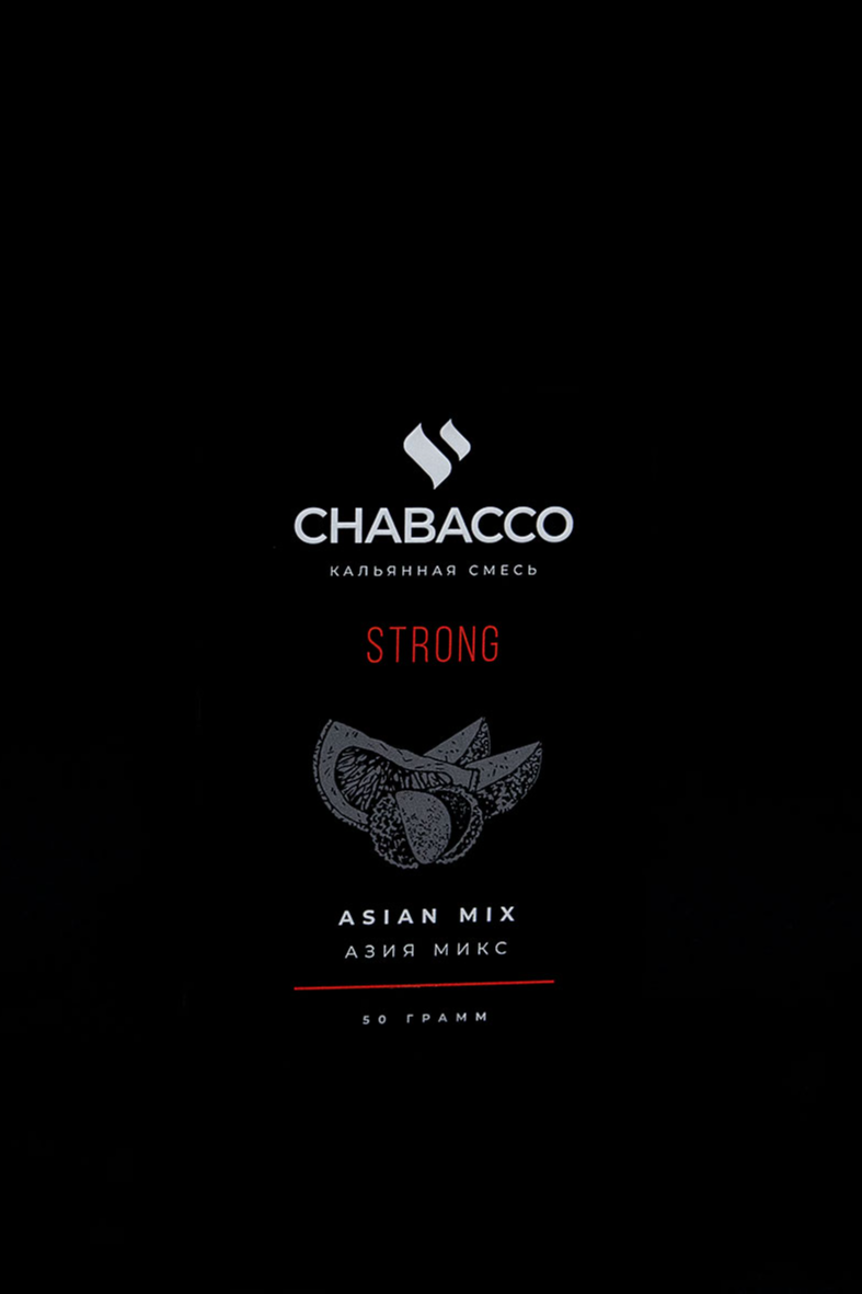 Chabacco Strong ASIAN MIX ( Lychee, Qreypfrut )