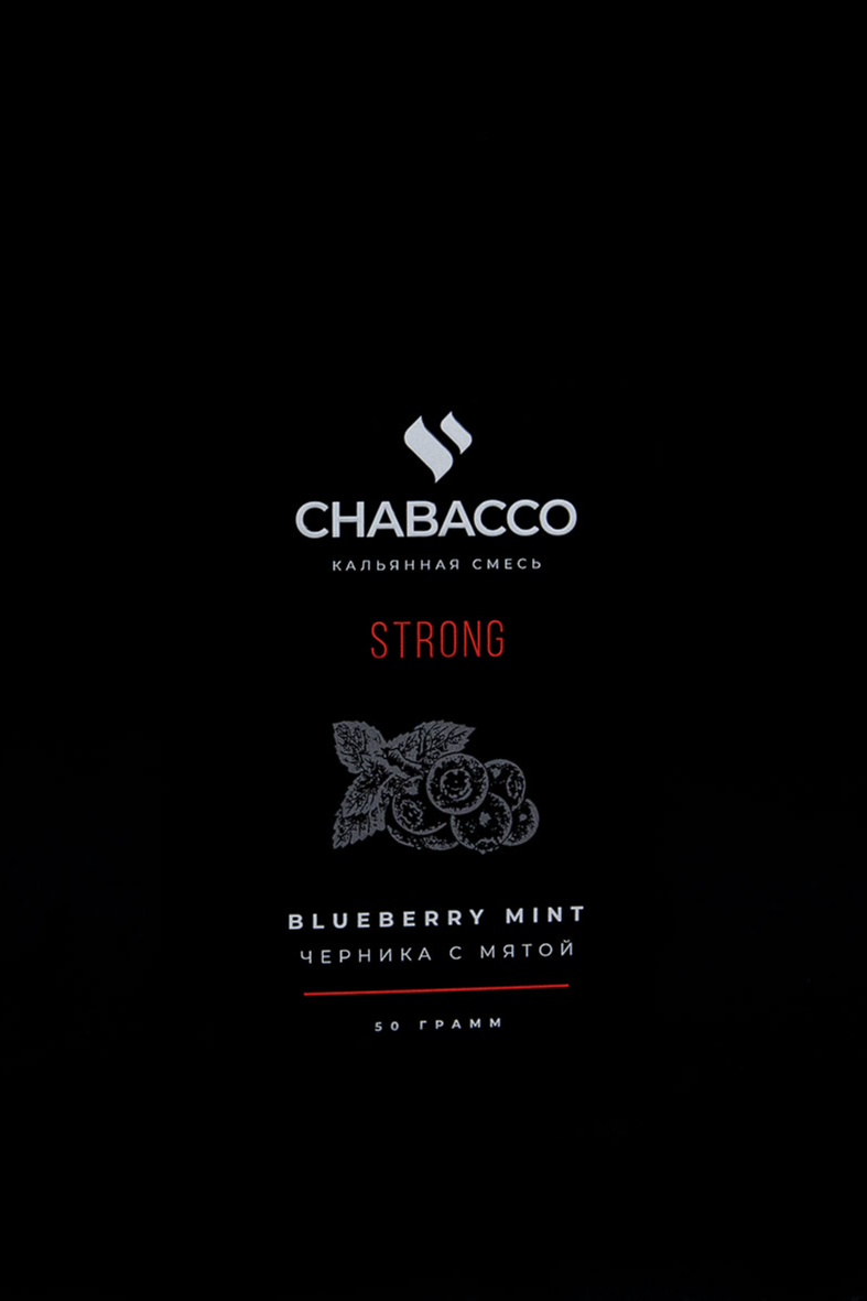 Chabacco Strong BLUEBERRY MINT ( Blueberry, Nanə )