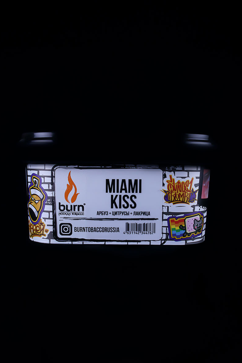Burn MIAMI KISS 200 gr ( Sitrus meyvələri, Qarpız, Biyan kökü )