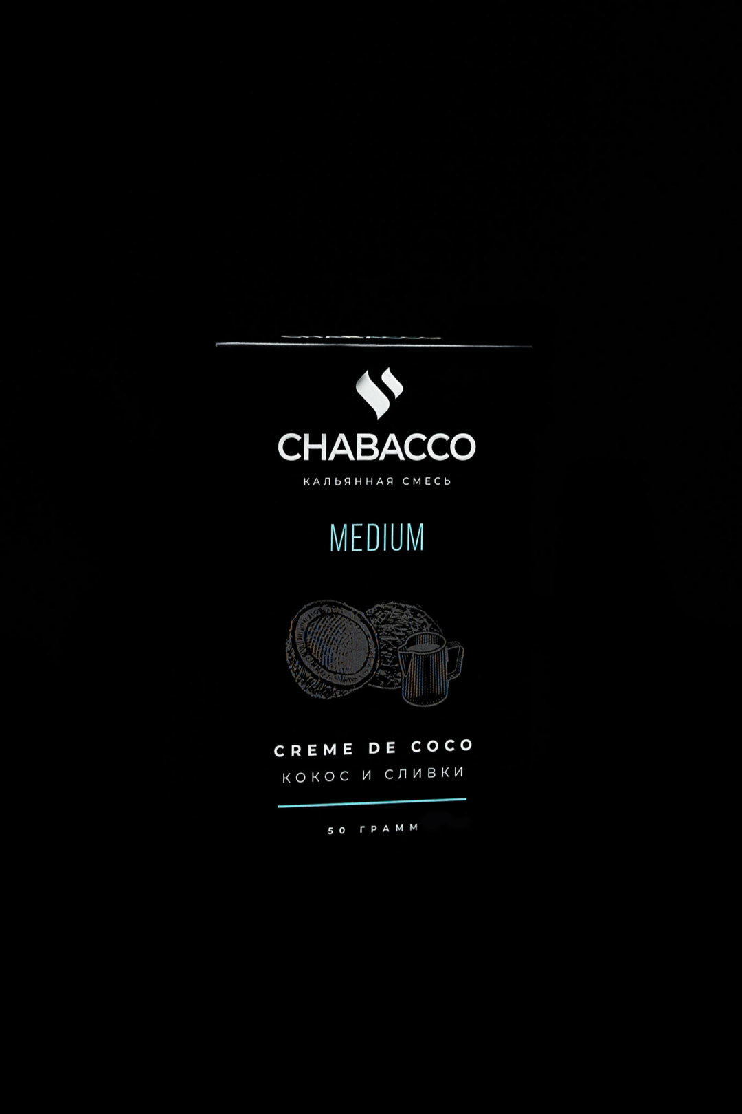 Chabacco Medium CREME DE COCO ( Kokos, dondurma )