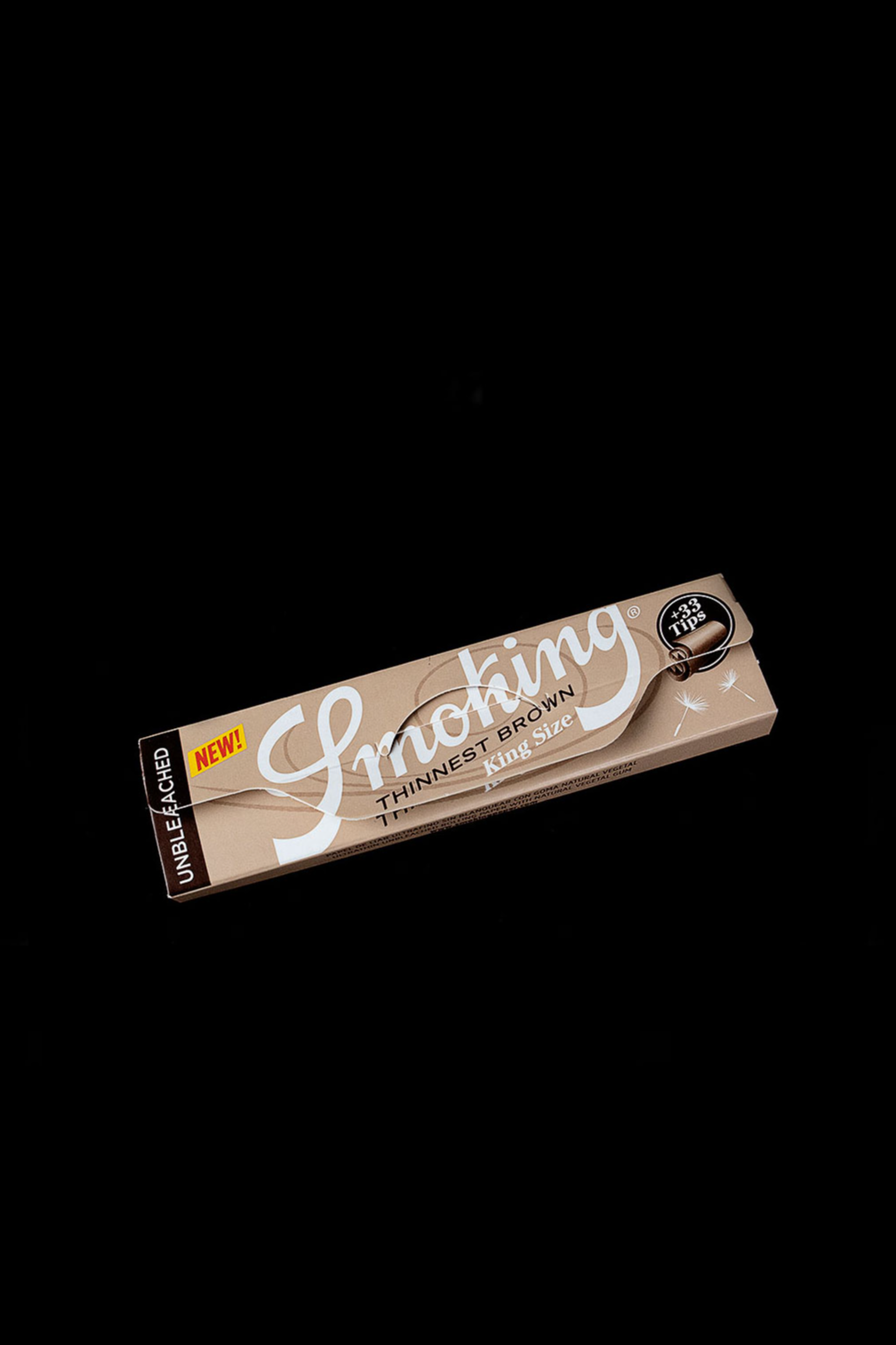 Smoking rolling paper king size slim thinnest brown ( 33 + 33 ədəd )